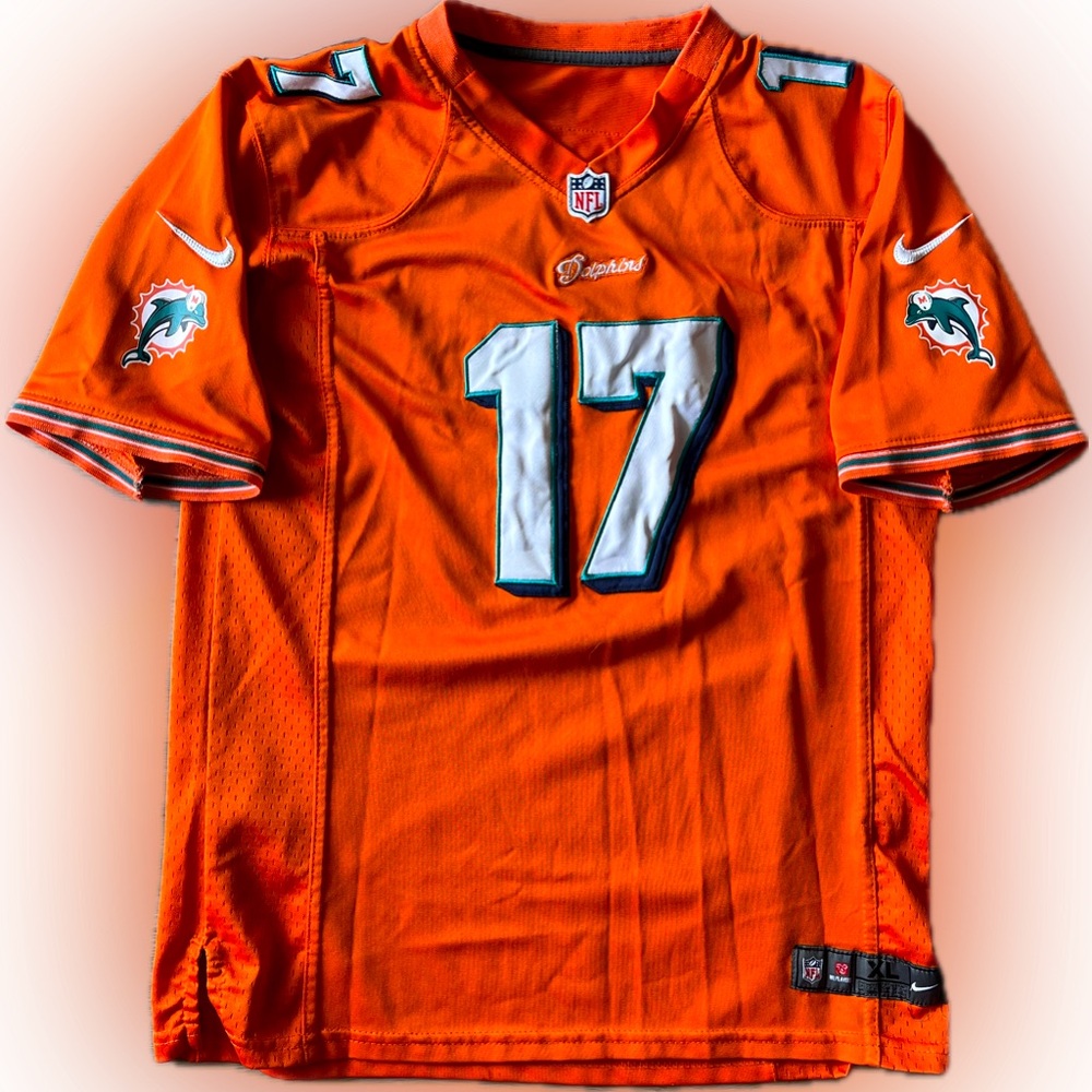 Miami Dolphins Ryan Tannehill Alternate Orange Jersey